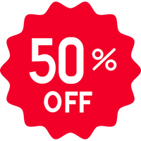 Tot 50% Korting op het hele assortiment