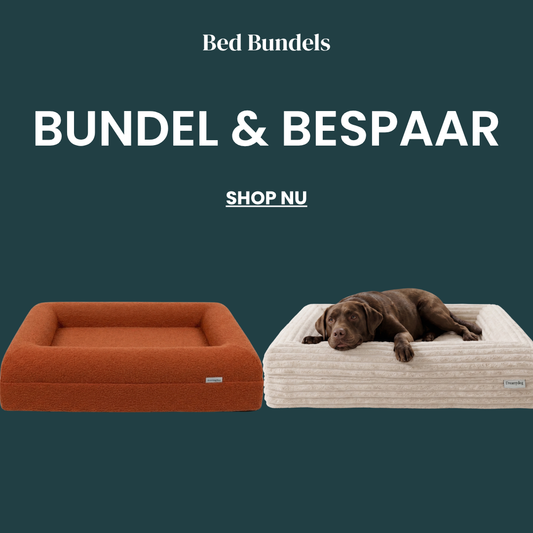 Orthopedic Dog Bed + Extra Dog Bed Cover Bundle