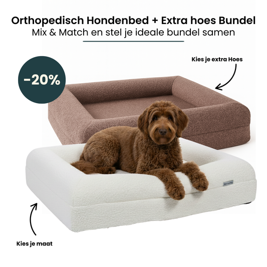 Orthopedic Dog Bed + Extra Cover Bundle