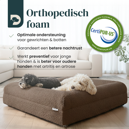 Orthopedic Dog Bed + Extra Cover Bundle