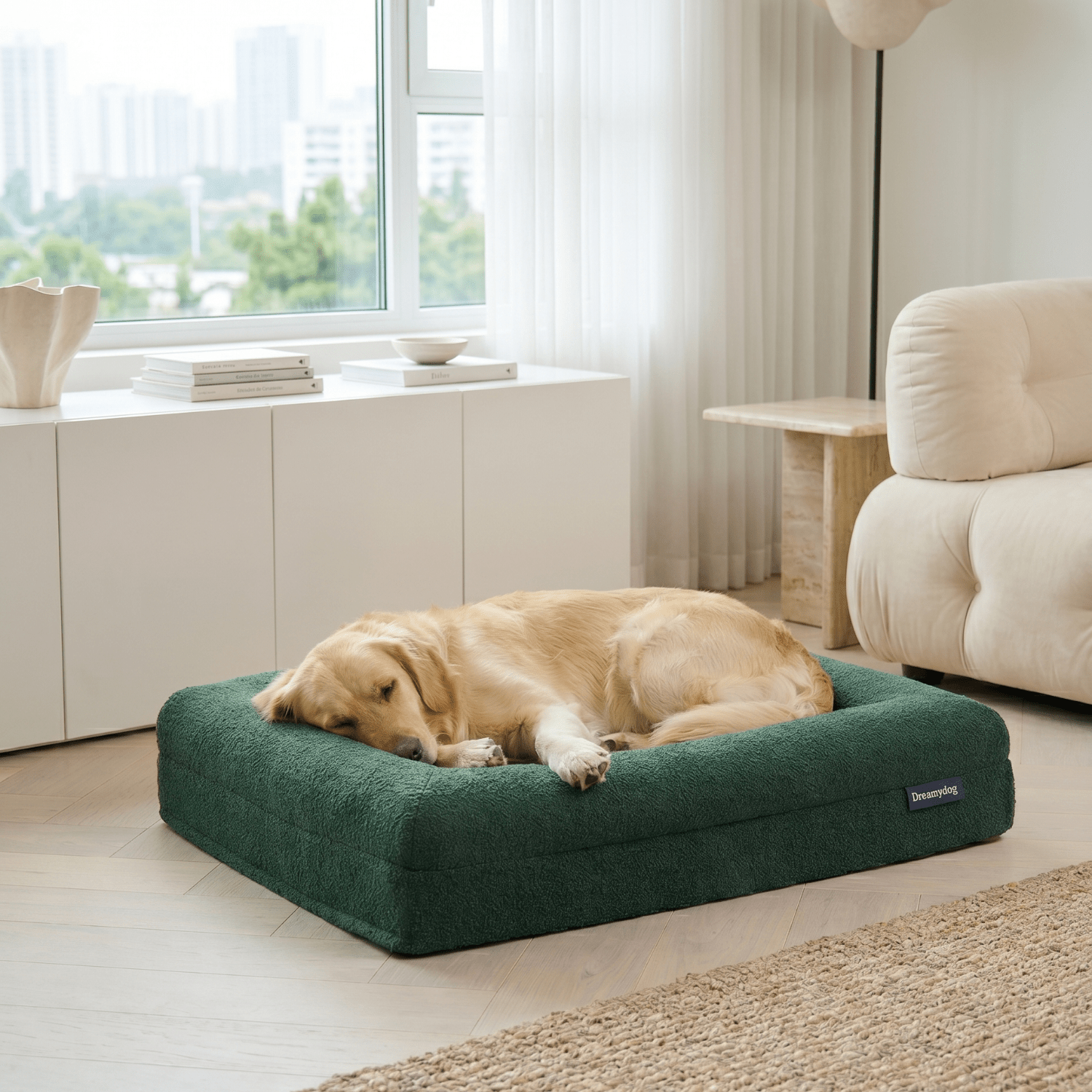 Hoes - Bouclé Forest Green - Dreamydog - Hoes