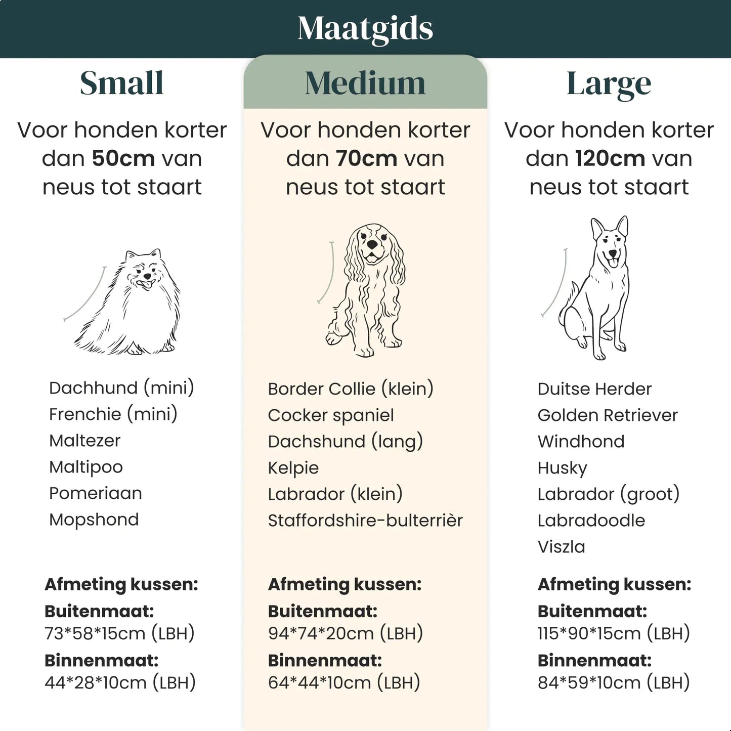 Orthopedisch hondenkussen - Bouclé Wit - Dreamydog - Hondenkussen